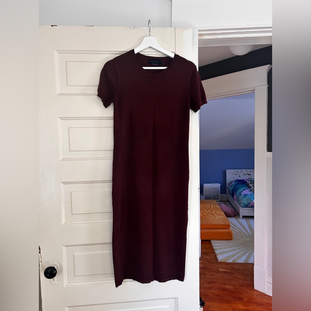Hatch Maternity Midi Dress